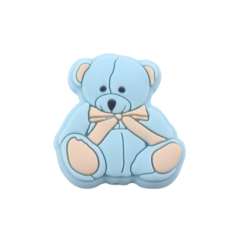 Wholesale Baby Cartoon Animal Bear Silicone Teether
